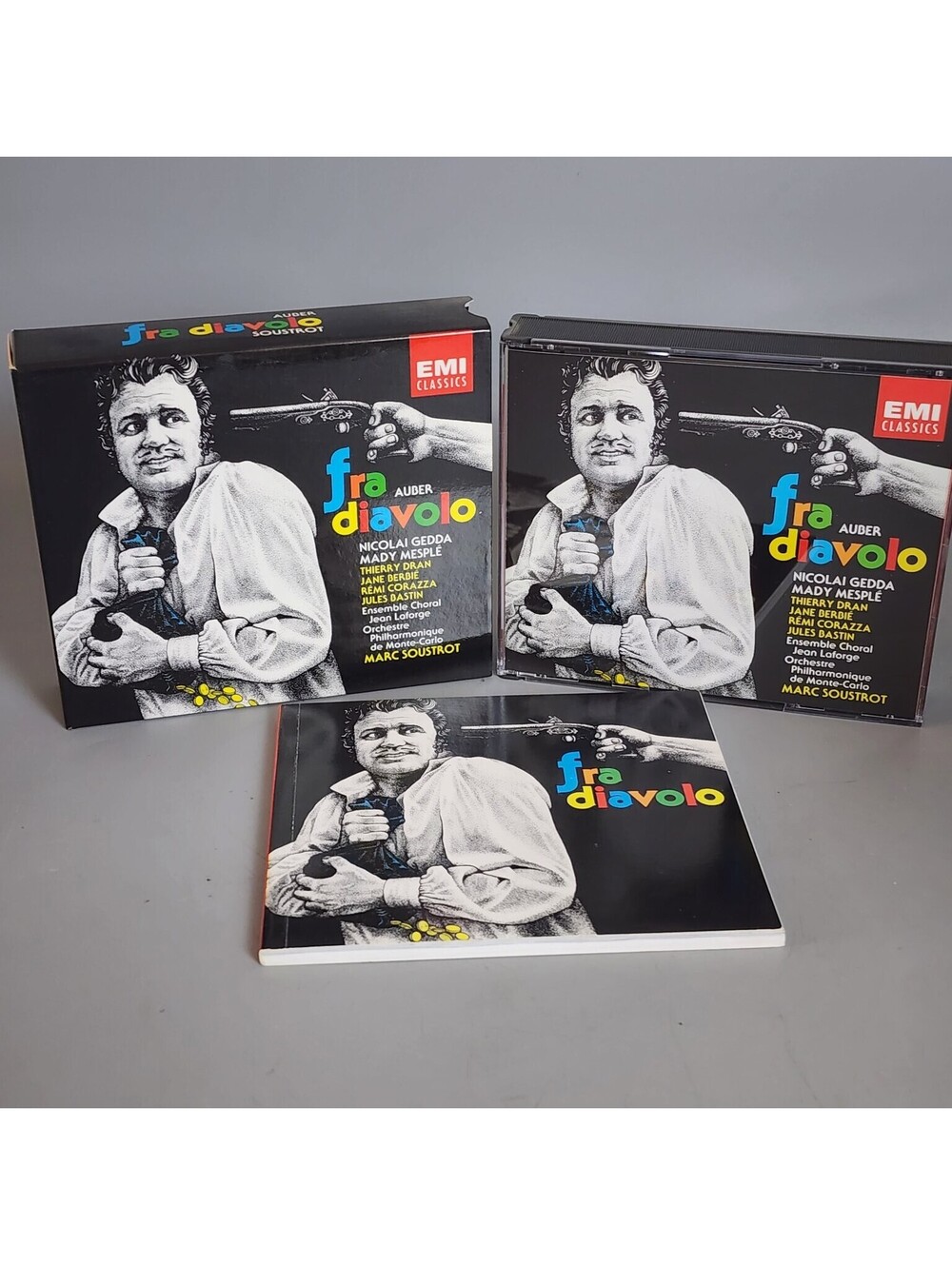 Auber: Fra Diavolo - Nicolai Gedda, Mady Mesplé, Marc Soustrot (2-CD Set) EMI
